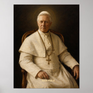 Impressão de Arte de São Pio X