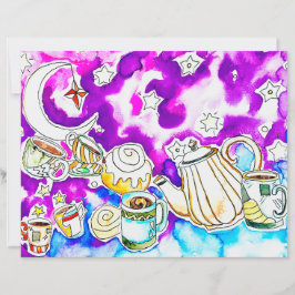 impressão de arte do café