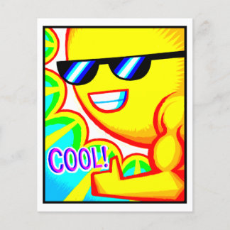 Impressão de Arte do Cartão de Quadrinhos #1404