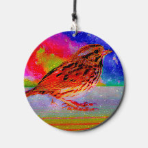 Impressão de Arte do Sonho de Pássaro Cósmico"