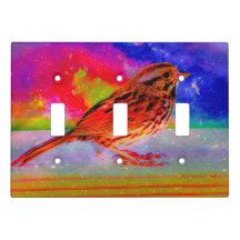 Impressão de Arte do Sonho de Pássaro Cósmico"