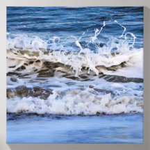 Impressão de Arte Fina Coastal Seafoam