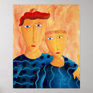 Impressão de Arte Fina de Pintura Contemporânea de
