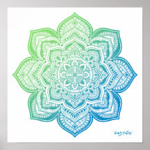 Impressão de Arte Fina Elowyn Mandala