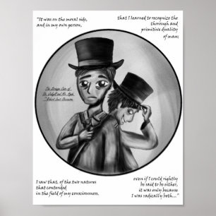 Impressão de Arte Gótica do Dr. Jekyll e Mr. Hyde
