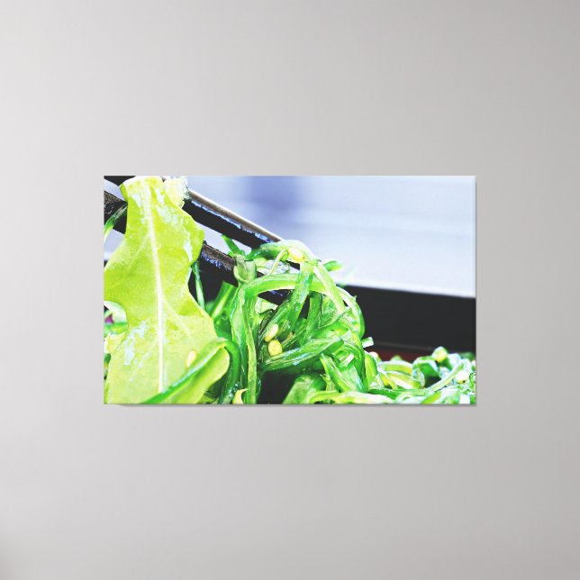 IMPRESSÃO DE ARTE JAPONÊS DE SALADA DE MARTE, CANV (Frente)