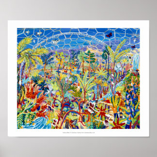 Impressão de Arte: Jardim do Éden, o projeto Eden