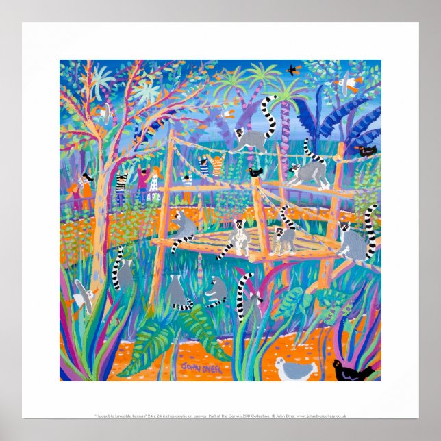 Impressão de Arte: Lêmures Abomináveis (Frente)