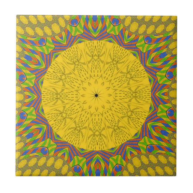 Impressão de arte-padrão egípcia (Frente)