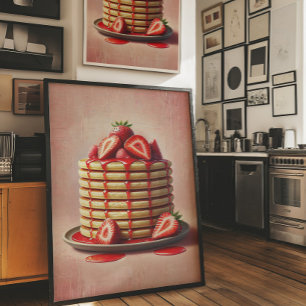 Impressão de Arte para Parede de Panqueca de Moran