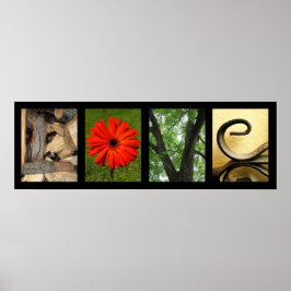 Impressão de Arte por Fotografia do Creative Love