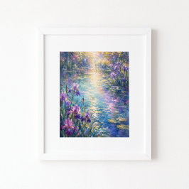 Impressão de Arte Reflexos de Íris