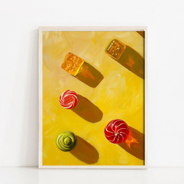 Impressão de Arte Retro na Moda, Pintura de Doces  (Criador carregado)