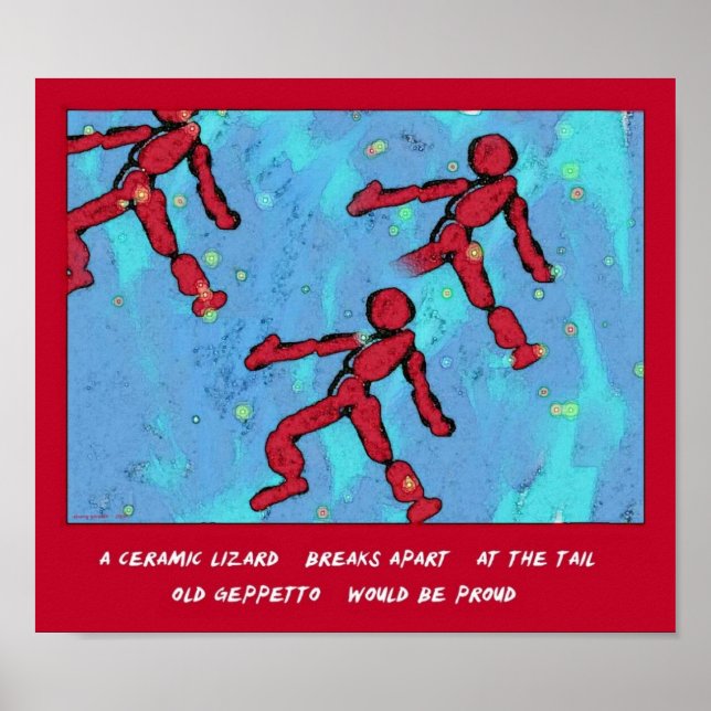 Impressão de Arte Tanka Reprise de Gepetto (Frente)