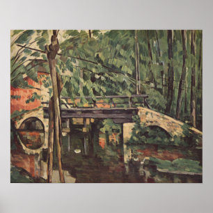 Impressão de Arte Vintage da Ponte de Maincy de Ce