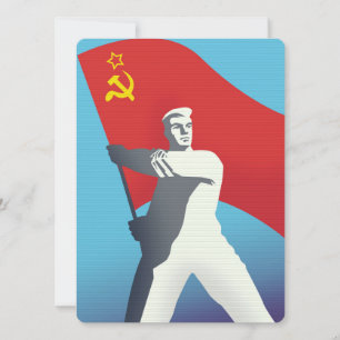 Impressão de arte vintage do trabalhador da União 