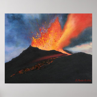Impressão de Arte Volcano