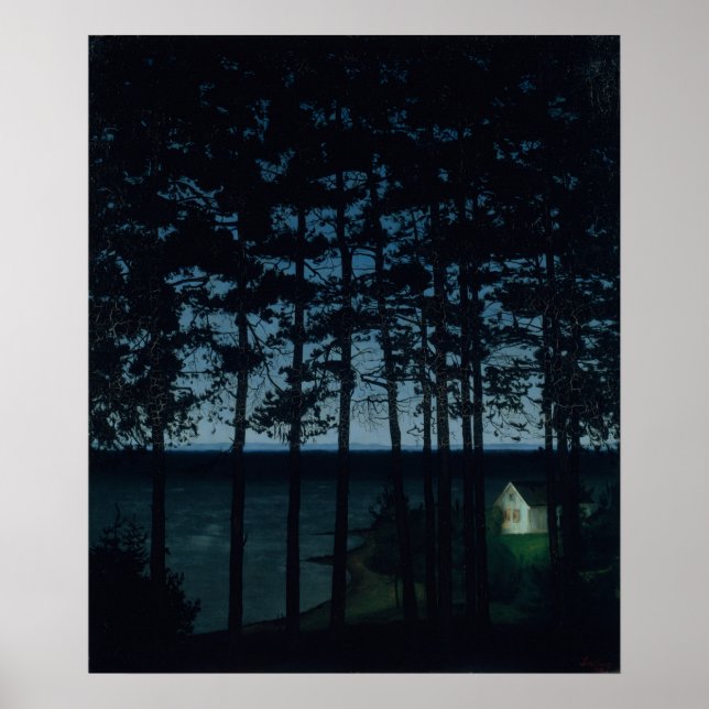 Impressão de Artes de Algodão do Pescador (Frente)