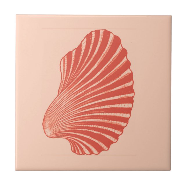 Impressão de Bloco de Chapas, Coral Claro (Frente)