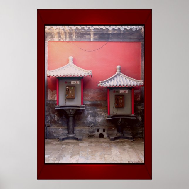 Impressão de Booth de Telefone Chinês (Frente)