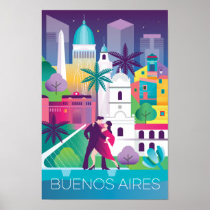 Impressão de Buenos Aires