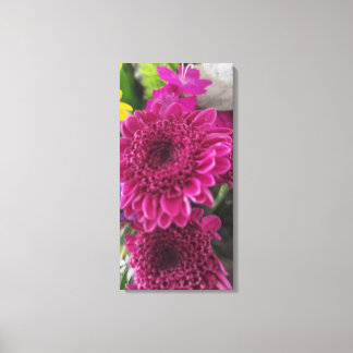 Impressão de Buquê Floral em Tela