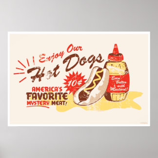 Impressão de Cachorro Quente