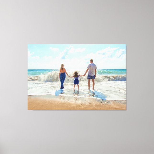 Impressão de Canvas com Foto Personalizada com Seu (Frente)