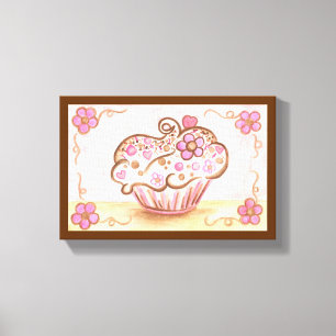 Impressão de Canvas cupcake