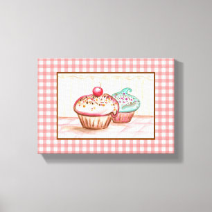 Impressão de Canvas cupcake