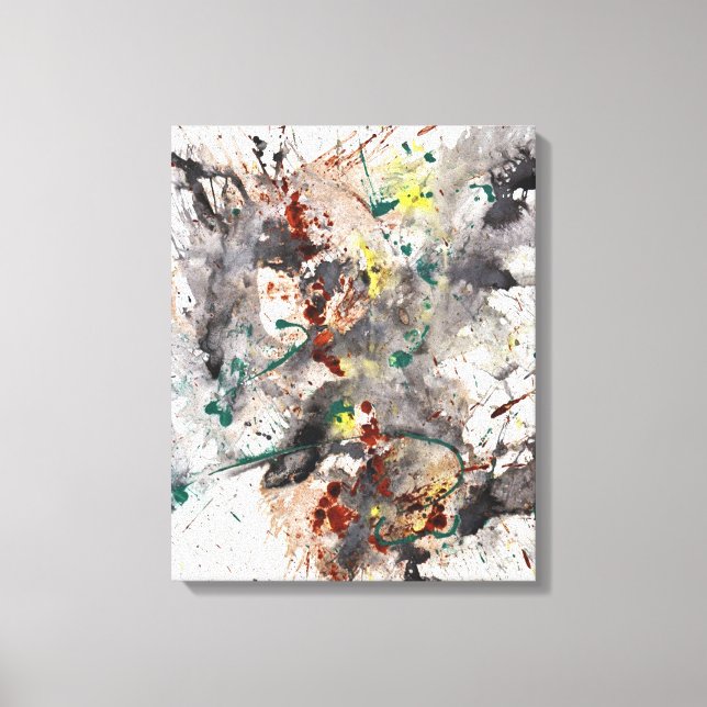 Impressão de Canvas da Galeria de Abstrato Moderno (Frente)