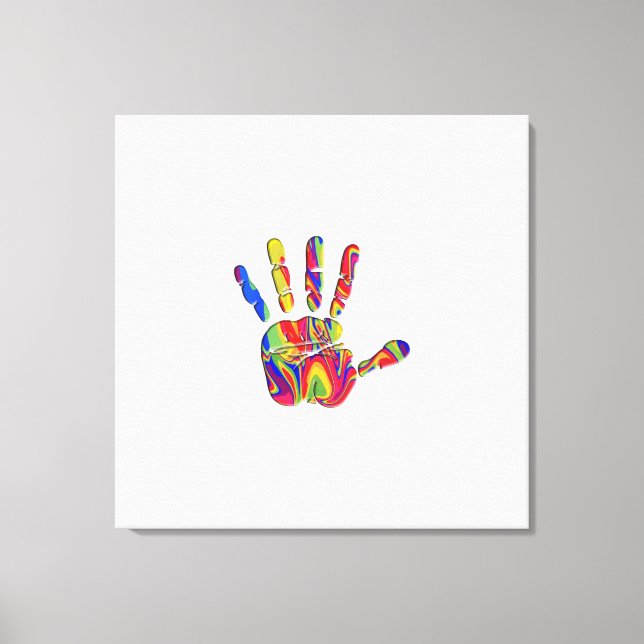 Impressão de Canvas de 30" * 30" (Frente)