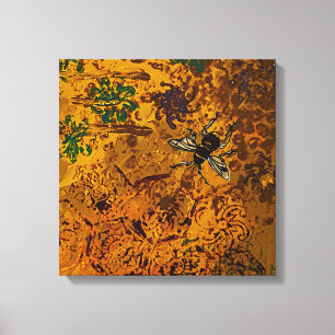 Impressão de Canvas de abelhas
