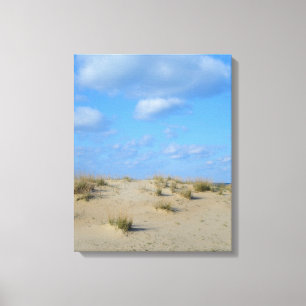 Impressão de Canvas de Areia de Verão