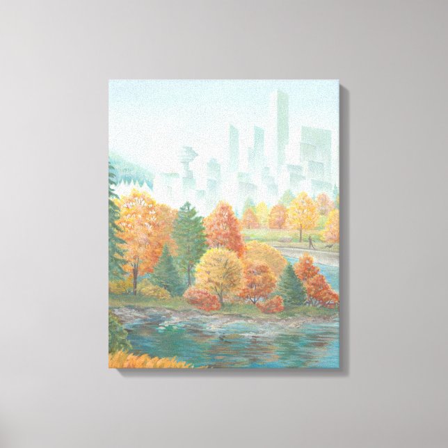 Impressão de Canvas de Arte de Poloneses de Vancou (Frente)