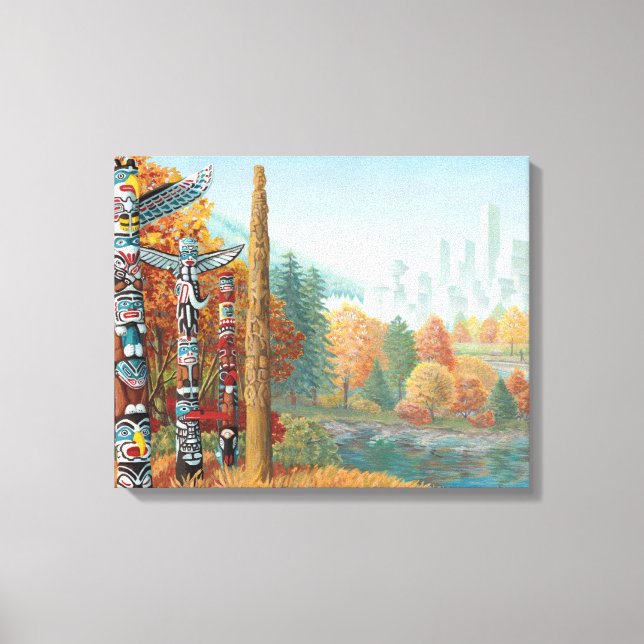 Impressão de Canvas de Arte de Poloneses de Vancou (Frente)