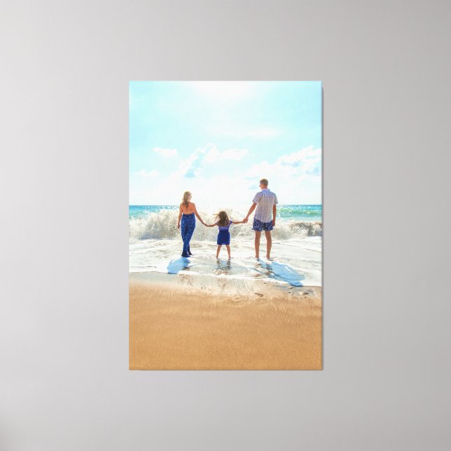 Impressão de Canvas de Foto Personalizada - Seu Pr (Frente)