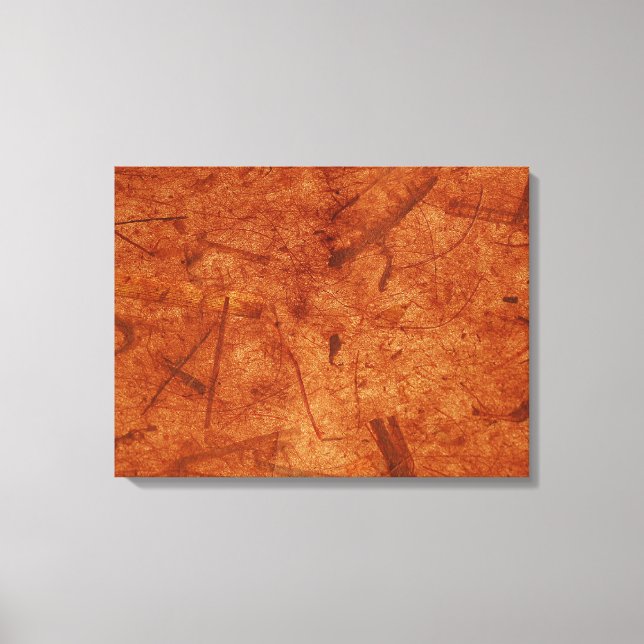 Impressão de Canvas de papel Banana Rusty Brown (Frente)