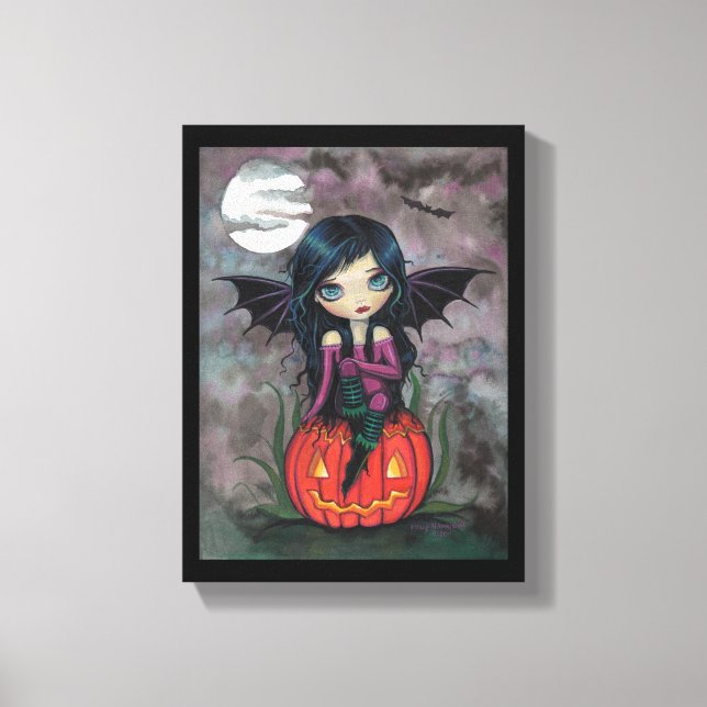 Impressão de Canvas de Pumpkin Pixie (Frente)