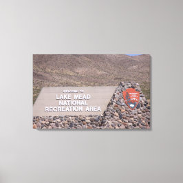 Impressão de Canvas de Sinal de Área Recreacional 