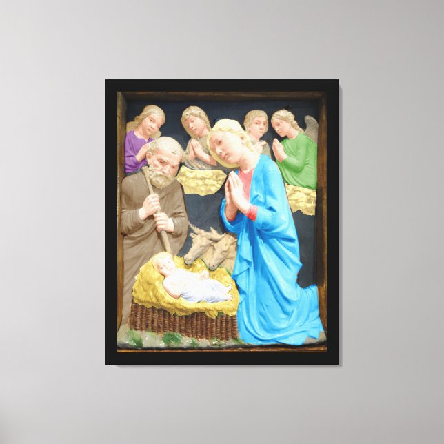 Impressão de Canvas Esticadas da Natividade de Nat (Frente)