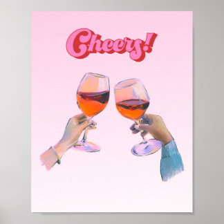 Impressão de Carrinho de bar, Impressão de Cheers,