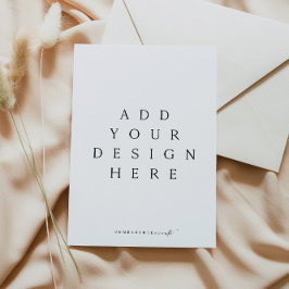 Impressão de cartão 5 x 7"