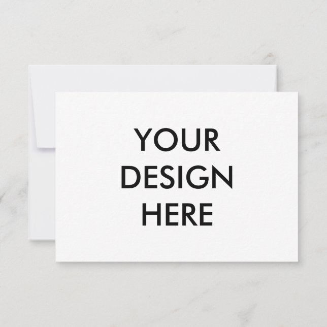 Impressão de Cartão de Resposta Horizontal 3.5x5"  (Verso)