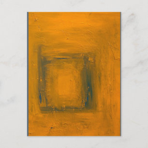 impressão de cartão postal "Laranja a Azul e Trase