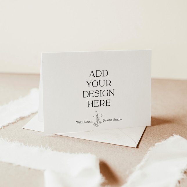 Impressão de Cartões de agradecimentos dobrada, Ca (Criador carregado)