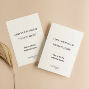 Impressão de Cartões Frente e Verso 10,8x14 cm