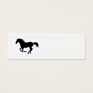 Impressão de Cavalo Negro-Silhueta-Negro-Cavalo em