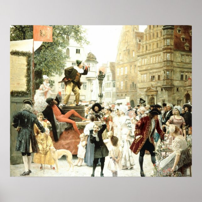 Impressão de Cena de Teatro Klimt Hatenurst (Frente)