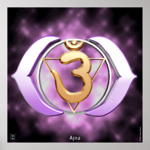 Impressão de Chakra do Terceiro-Olho